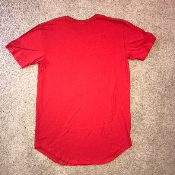 Las Vegas Love Gaming Graphic Tee Adult Size Large Tall Red Tunic Cotton - Picture 3 of 6
